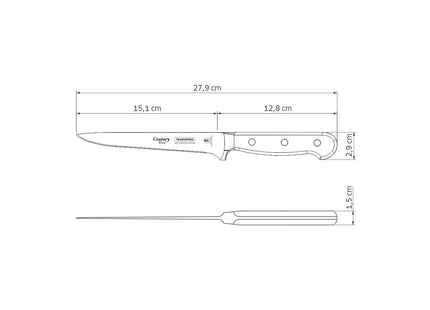 Tramontina Dishwasher-safe Wooden Handle 6" Fillet Knife