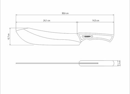 Tramontina Black Collection 10" Meat Knife