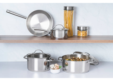 Tramontina 4 Pcs. Stainless Steel Cookware Set