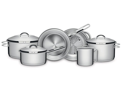 Stainless Steel 6 Pcs. Cookware Set