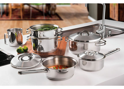 Stainless Steel 6 Pcs. Cookware Set