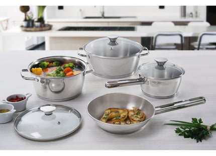 Stainless Steel 4 Pcs. Cookware Set