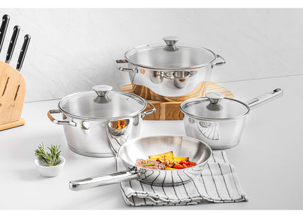 Tramontina 4 Pcs. Stainless Steel Cookware Set