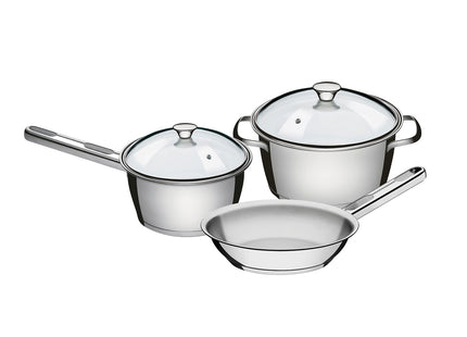 Tramontina 3 Pcs. Stainless Steel Cookware Set