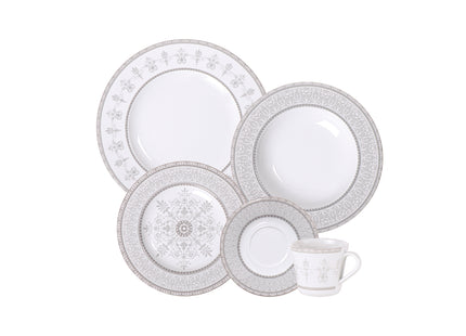 Tramontina Gabrielle 20 Pcs. Fine Porcelain Dinner Set