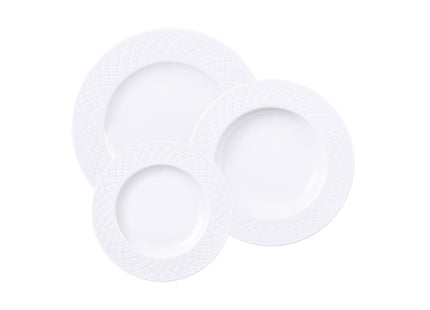 Tramontina Ingrid 18 Pcs. Fine Porcelain Plate Set