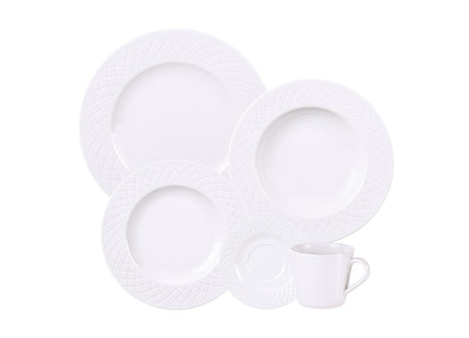 Tramontina Ingrid 20 Pcs. Fine Porcelain Dinner Set