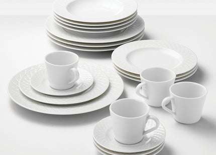 Tramontina Ingrid 20 Pcs. Fine Porcelain Dinner Set