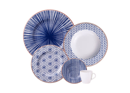 Tramontina Abstratta 20 Pcs. Fine Porcelain Dinner Set